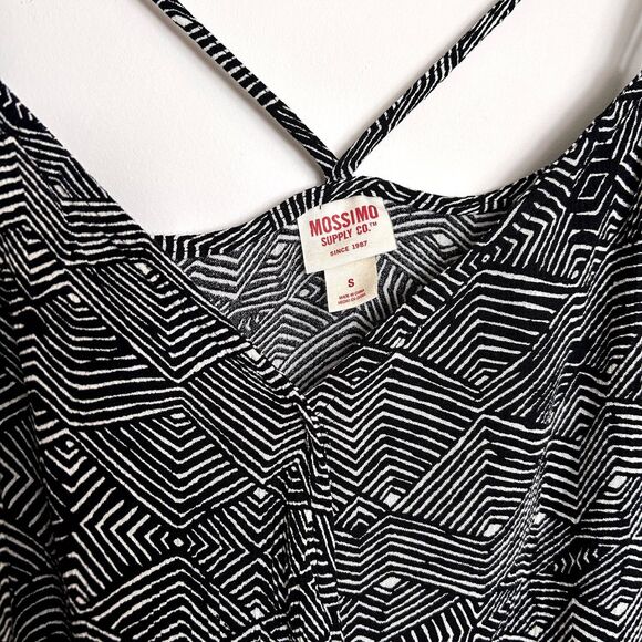 Mossimo Aztec Double Strap Crossback Tank Blouse - Picture 2 of 4